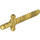 LEGO Pearl Gold Sword with Lined Hilt (76764)