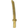 LEGO Pearl Gold Sword with Octagonal Guard (Katana) (30173 / 88420)