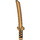 LEGO Pearl Gold Sword with Square Guard and Capped Pommel (Shamshir) (21459)