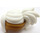 LEGO Perlgold Tiara und Weiß Haar mit Bangs und Pferdeschwanz (35685)