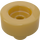 LEGO Or perlé Tuile 1 x 1 Rond avec Hollow Barre (20482 / 31561)