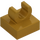 LEGO Pearl Gold Tile 1 x 1 with Clip (Raised &quot;C&quot;) (15712 / 44842)