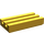 LEGO Parelmoer Goud Tegel 1 x 2 Rooster (met Groef aan onderzijde) (2412 / 30244)