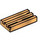 LEGO Or perlé Tuile 1 x 2 Grille (avec Bottom Groove) (2412 / 30244)