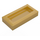 LEGO Pearl Gold Tile 1 x 2 with Groove (3069 / 30070)