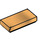 LEGO Pearl Gold Tile 1 x 2 with Groove (3069 / 30070)