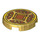 LEGO Pearl Gold Tile 2 x 2 Round with Chinese Coin with Bottom Stud Holder (14769 / 101521)