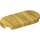 LEGO Pearl Gold Tile 2 x 4 with Rounded Ends (66857)