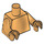 LEGO Perlgold Torso mit Arme und Hände (76382 / 88585)