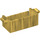 LEGO Or perlé Treasure Chest Bas avec fentes à l&#039;arrière (4738 / 54195)