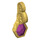 LEGO Perle guld Turban Pin med Magenta Jewel (17648 / 99593)