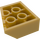 LEGO Oro perlato Cuneo 3 x 3 Destra (48165)