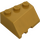 LEGO Dorado perla Cuña 3 x 3 Derecha (48165)