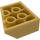 LEGO Or perlé Coin 3 x 3 Droite (48165)