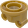 LEGO Perlgold Rad Bearing mit Zwei Pin-Löcher (11950 / 28833)