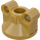 LEGO Pearl Gold Wheel Bearing with Two Pinholes (11950 / 28833)