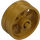 LEGO Parelmoer goud Wiel Rand Ø14.6 x 6 met Spaken en Stub Axles (50862)