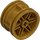 LEGO Pearl Gold Wheel Rim Ø30 x 20 with No Pinholes, with Reinforced Rim (56145)