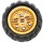 LEGO Perlgold Wheel Rim Ø30 x 20 with No Pinholes, with Reinforced Rim with Tire Balloon Wide Ø43 X 26