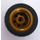 LEGO Pearl Gold Wheel Rim Ø30 x 20 with No Pinholes, with Reinforced Rim with Tire, Low Profile, Wide Ø43.2 X 22 ZR