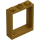 LEGO Pearl Gold Window Frame 1 x 3 x 3 (51239)