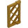 LEGO Or Perlé Fenêtre Pane 1 x 2 x 3 Lattice (Non renforcé) (2529 / 60607)
