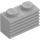 LEGO Pearl Light Gray Brick 1 x 2 with Grille (2877)