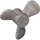 LEGO Pearl Light Gray Propeller with 3 Blades (6041)