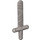 LEGO Pearl Light Gray Shortsword Sword (3847)