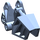 LEGO Bleu Sable Perlé Bionicle Toa Foot avec Rotule (Sommets arrondis) (32475)