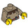 LEGO Peasant Torse avec Patch et Courroie Pouch (973 / 76382)