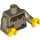 LEGO Peasant Torso with Patch and Belt Pouch (973 / 76382)