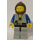 LEGO Peasant mit Brown Kapuze Minifigur