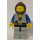 LEGO Peasant z brązowy Kaptur Minifigurka