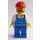 LEGO Pencil Pot Bouwvakker Minifiguur