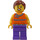 LEGO Pencil Pot Lady minifiguur