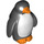 LEGO Penguin avec Noir et grise Yeux (27987 / 67191)