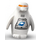 LEGO Penguin with Ice Planet Logo and Orange Eye Slit