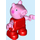 LEGO Peppa Pig con Rojo Parte superior Figura Duplo