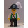 LEGO Perilous Pitfall Pirat Kapitän Minifigur