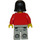 LEGO Person with Red Top and Black Hair with Ponytails Minifigure