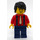 LEGO Pianist avec Dark rouge Shirt Figurine
