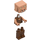 LEGO Piglin with Reddish Brown Legs Minifigure