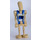 LEGO Pilote Battle Droid avec Bleu Torse avec Bronzer Insignia Minifigurine