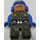 LEGO Pilot, Blauw Vliegenier Helm met Goggles Duplo Figuur