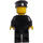 LEGO Piloot met Zwart Hoed Minifiguur