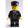 LEGO Pilot mit Schwarz Beine und Schwarz Hut Minifigur