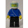 LEGO Pilota con Blu e Zipper Bianco Casco Minifigure