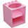 LEGO Pink Cabinet 4 x 4 x 4 with Sink Hole (6197)