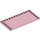 LEGO Pink Tile 6 x 12 with Studs on 3 Edges (6178)